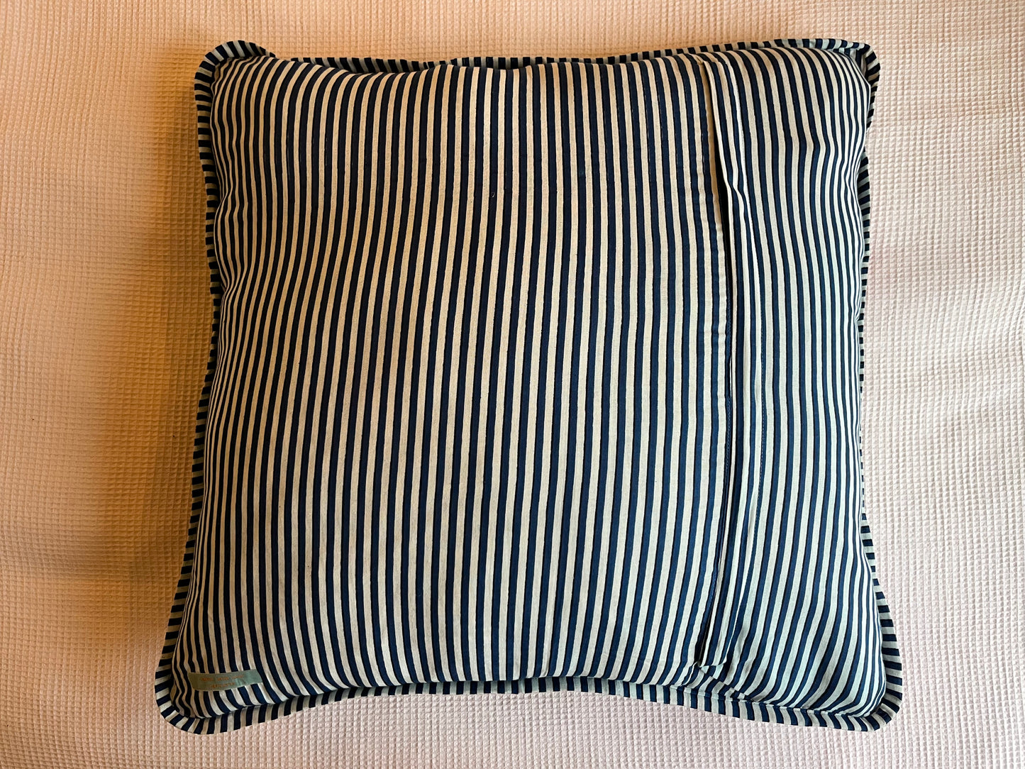 Jaipur chocolate IV square cushion