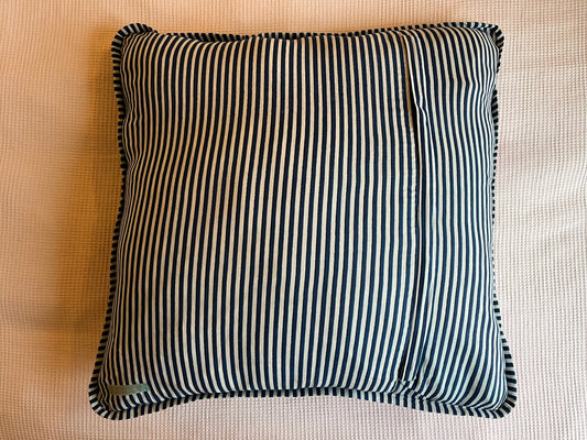 Jaipur chocolate IV square cushion