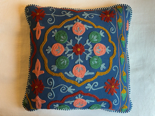 Jaipur indigo III square cushion