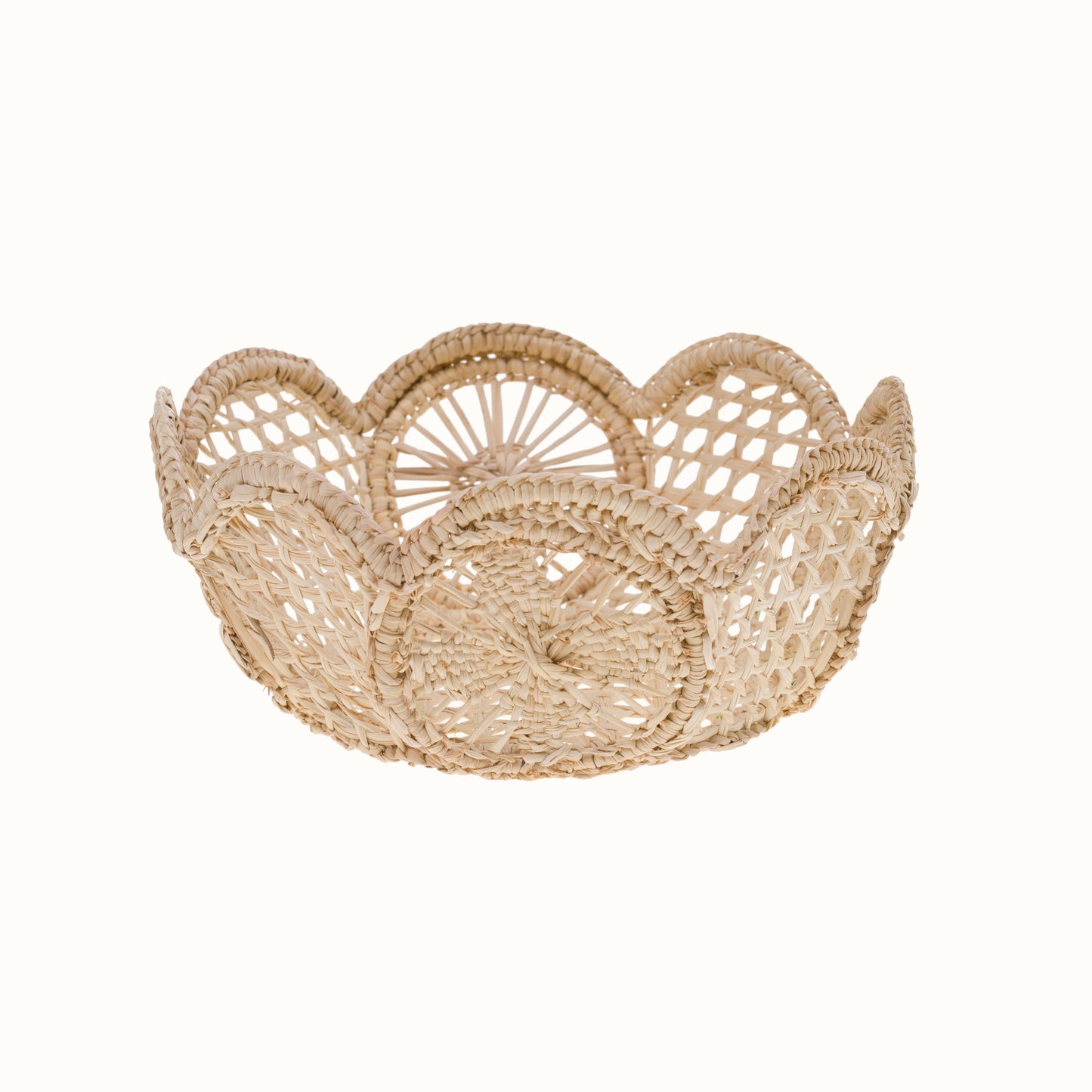 Small Honeycomb Iraca Basket