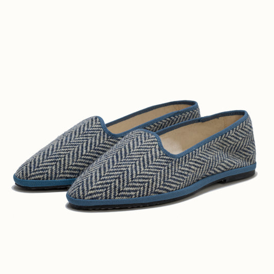 Tweed Blue Denim